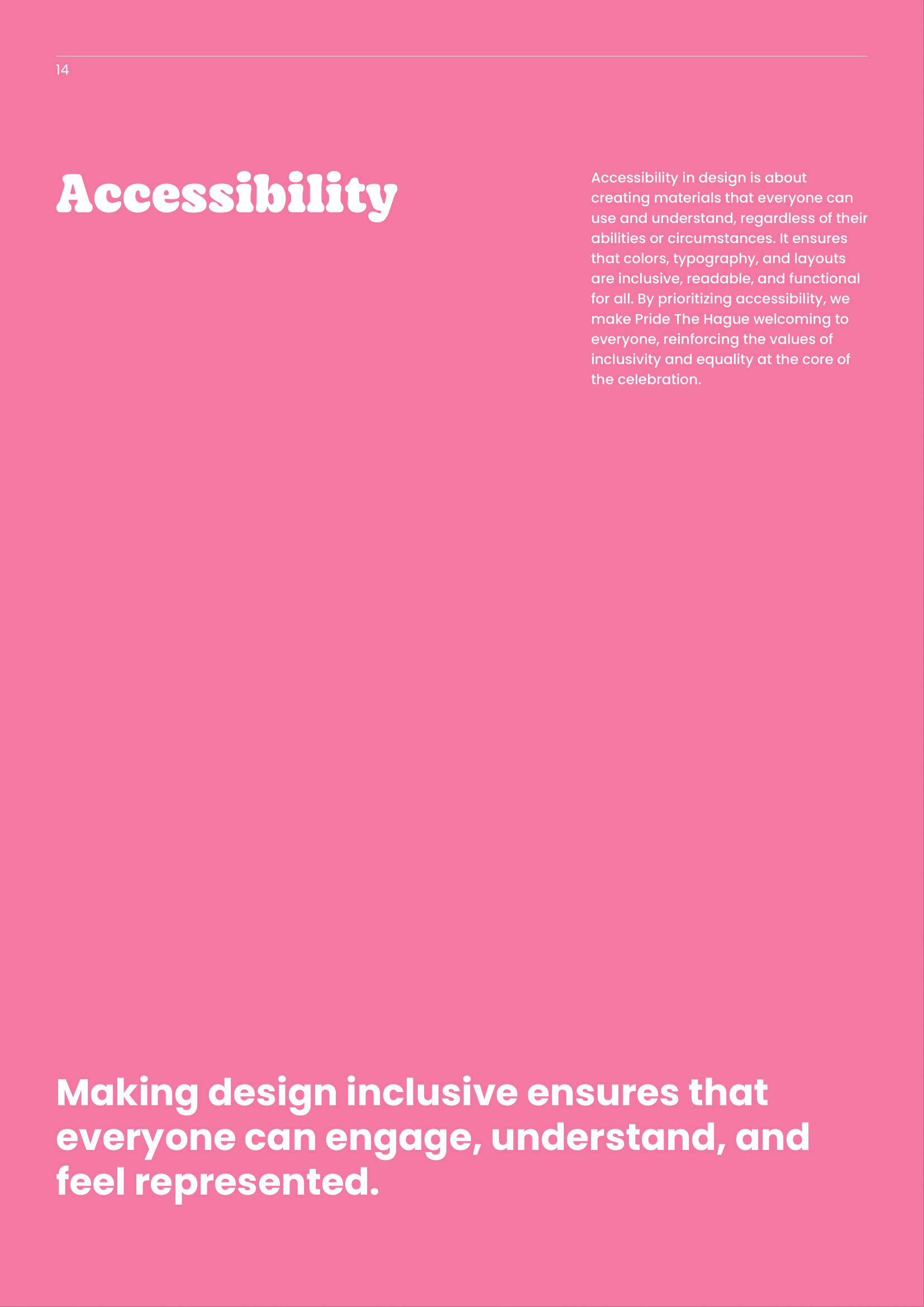 Pride The Hague - Visual Guidelines - V 6.6.1-14